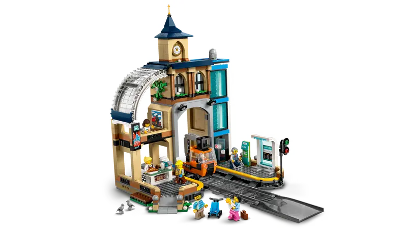 LEGO® CITY - Central Train Station 60469 - Bits and Blocks