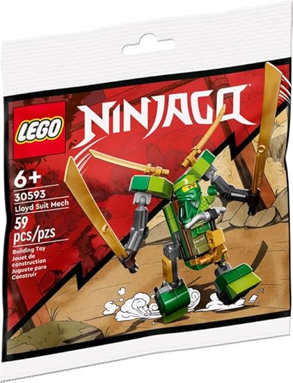 LEGO® Ninjago Lloyd Suit Mech Polybag 30593 - Bits and Blocks