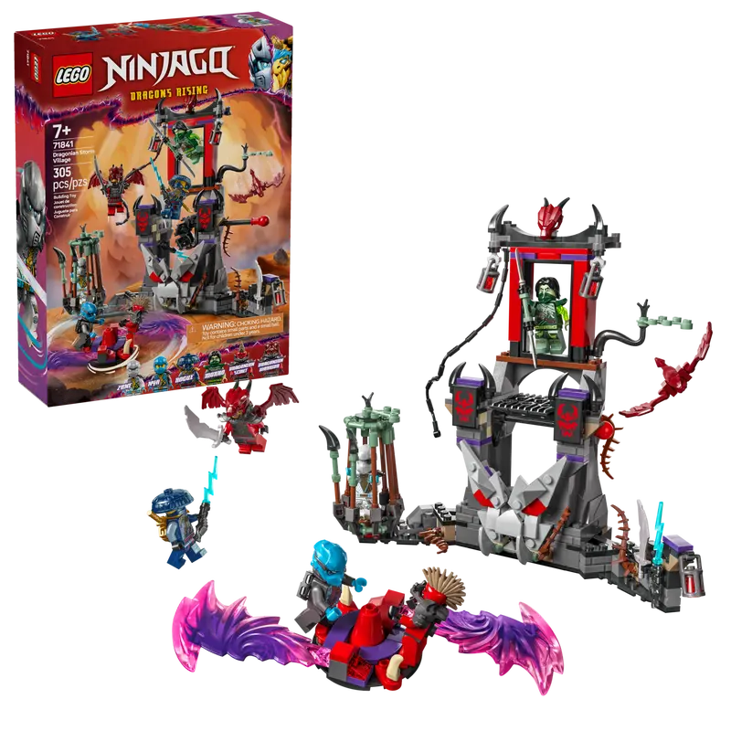 LEGO® NINJAGO Dragonian Storm Village 71841 - Bits and Blocks