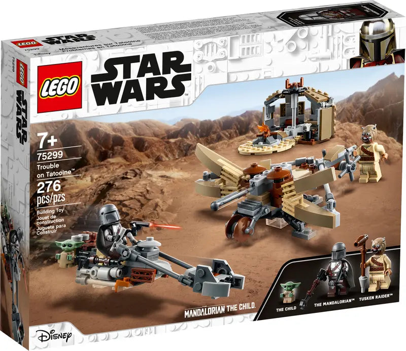 lego star wars, lego mandalorian, lego tatooine, star wars, lego the child lego 75299