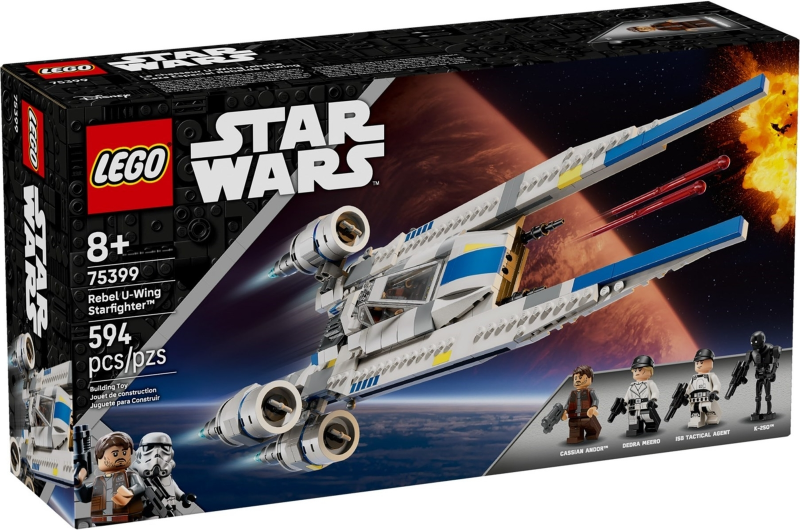 lego u-wing, lego k-2so droid, lego imperial crew, lego andor, lego starship, lego starfighter, 