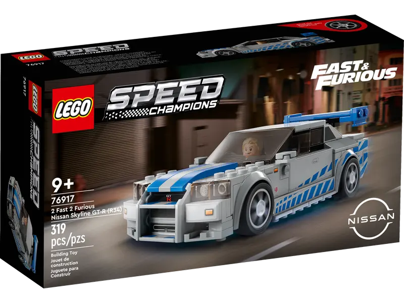 lego speed champions, lego nissan, lego paul walker, lego fast and furious, lego racing, lego vin diesel, speed champions