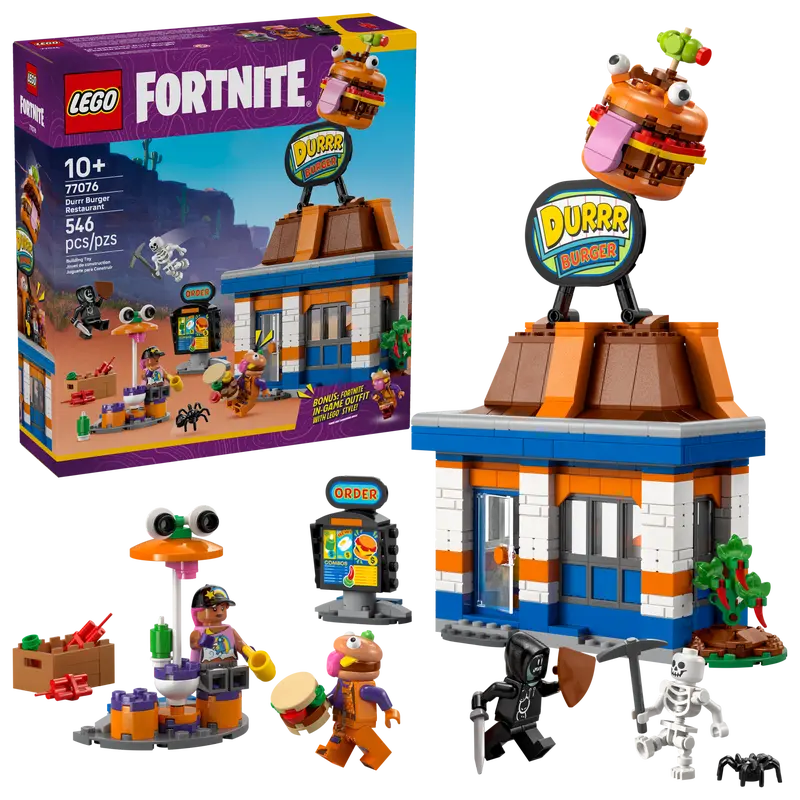 LEGO® Fortnite - Durrr Burger Restaurant 77076 - Bits and Blocks