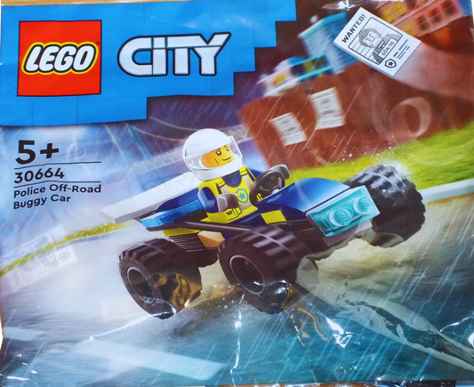 LEGO® CITY Police Off-Road Buggy Car Polybag 30664 - Bits and Blocks