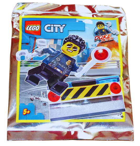 LEGO® CITY Duke Detain Policeman Foil Pack 952011 - Bits and Blocks