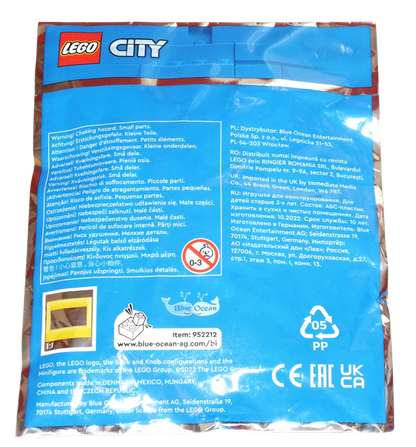 LEGO® CITY Forklift Driver with Truck Foil Pack 952212 - Bits and Blocks