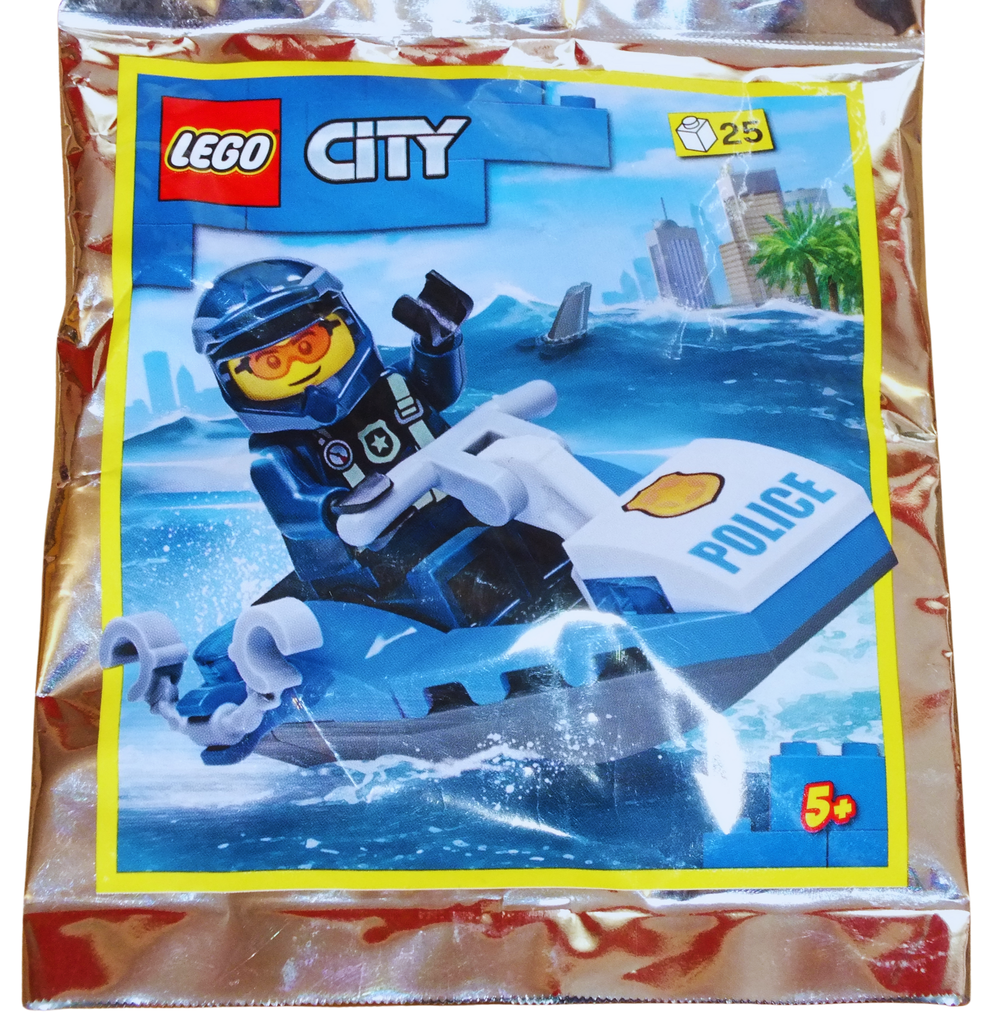 LEGO® CITY Policeman with Jet Ski Foil Pack 952207 - Bits and Blocks
