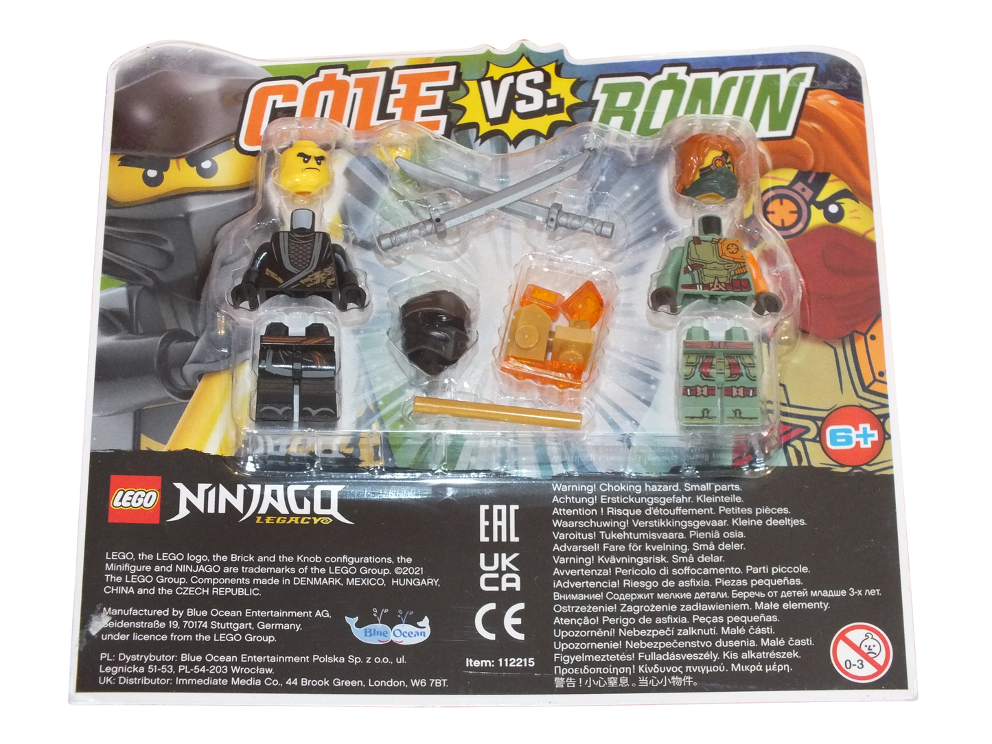 LEGO® Ninjago Cole vs. Ronin Blister Pack 112215