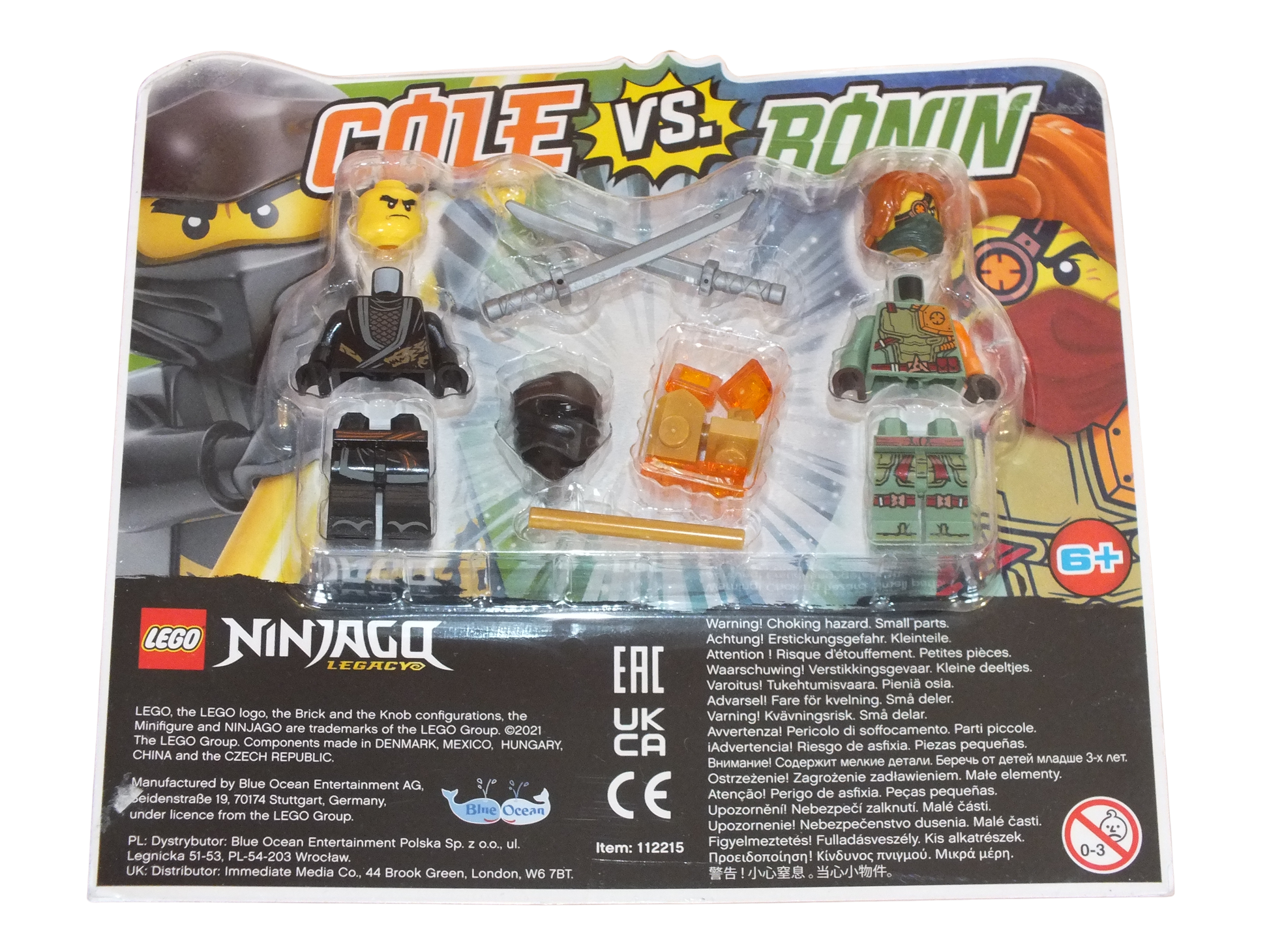 LEGO® Ninjago Cole vs. Ronin Blister Pack 112215