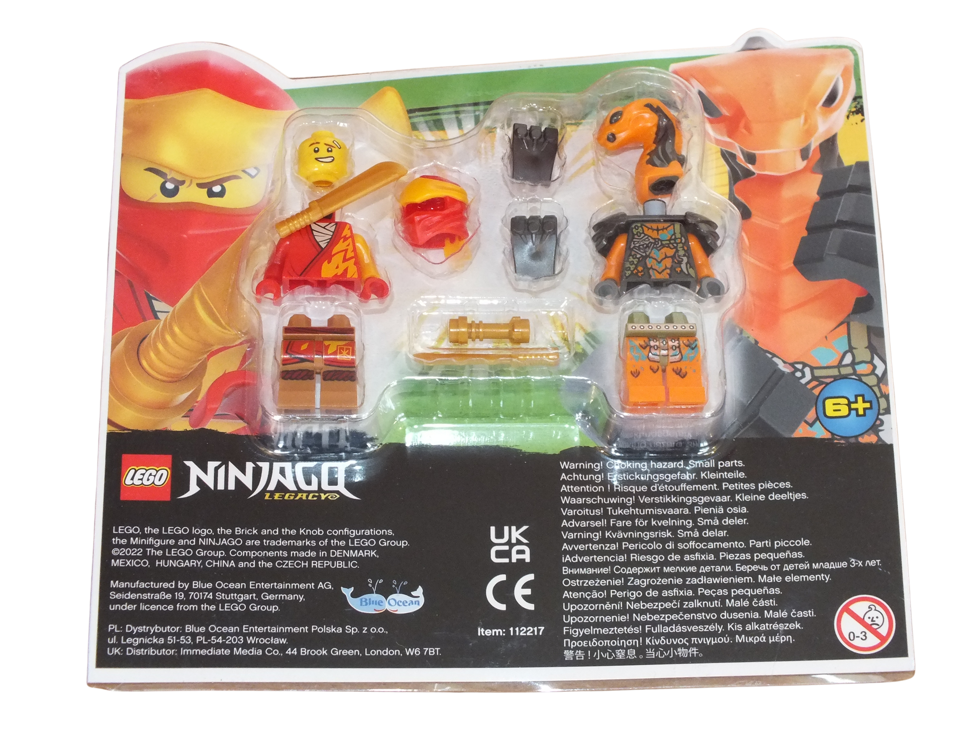 LEGO® Ninjago Kai vs. Boa Destructor Blister Pack 112217