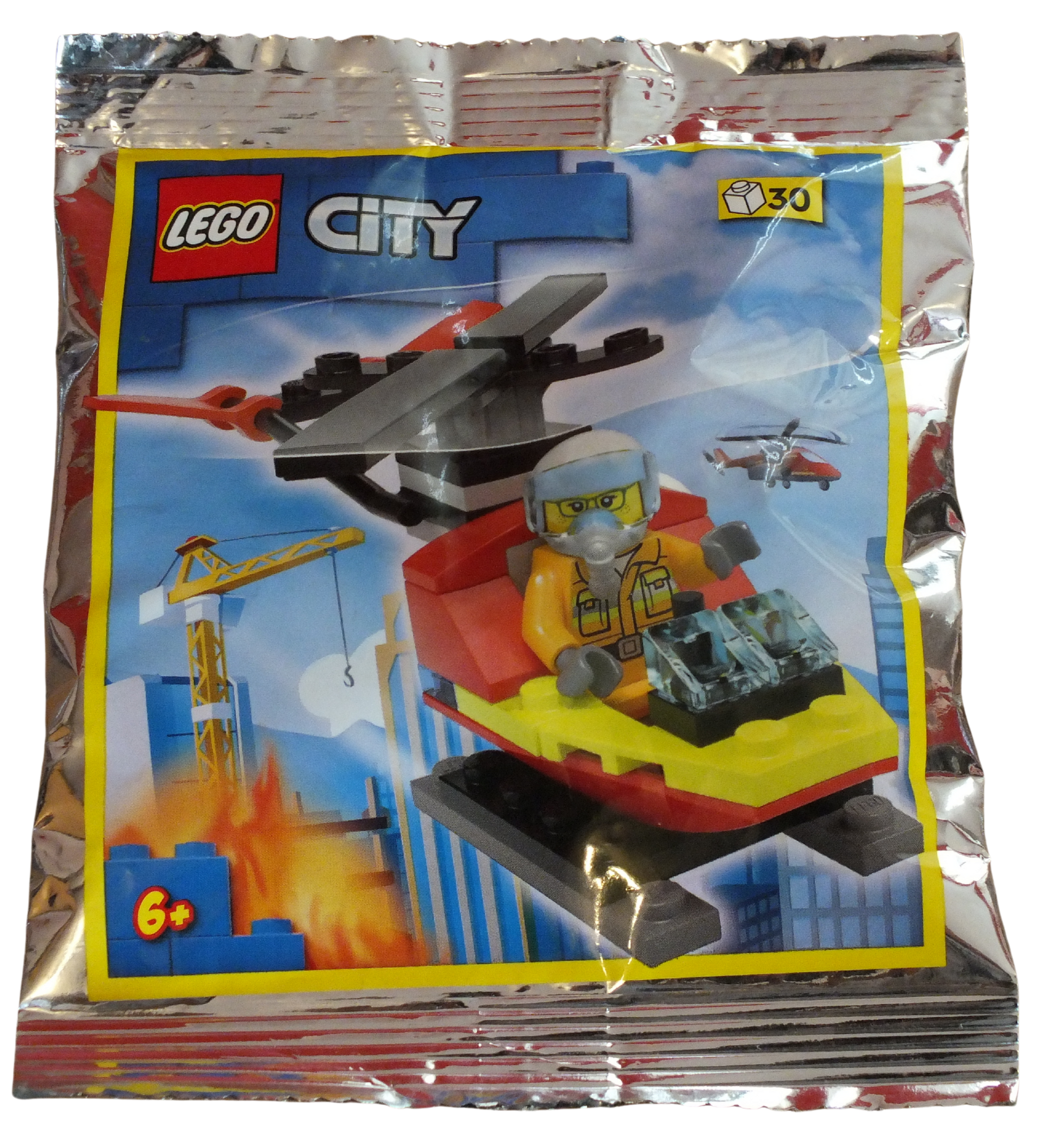 LEGO® CITY Fire Helicopter Foil Pack 952301 - Bits and Blocks