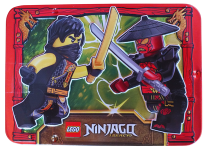 LEGO® Ninjago  Cole vs. Drix Metal Tin 112504 - Bits and Blocks