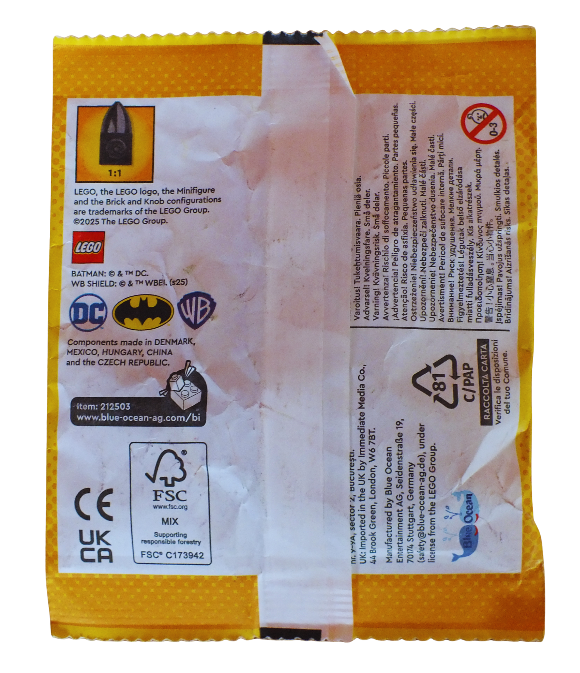 LEGO® DC  Batman With Jetpack Paper Pack 212503 - Bits and Blocks