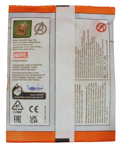 LEGO® Marvel Super Heroes Groot Minifigure Paper Pack 242319 - Bits and Blocks