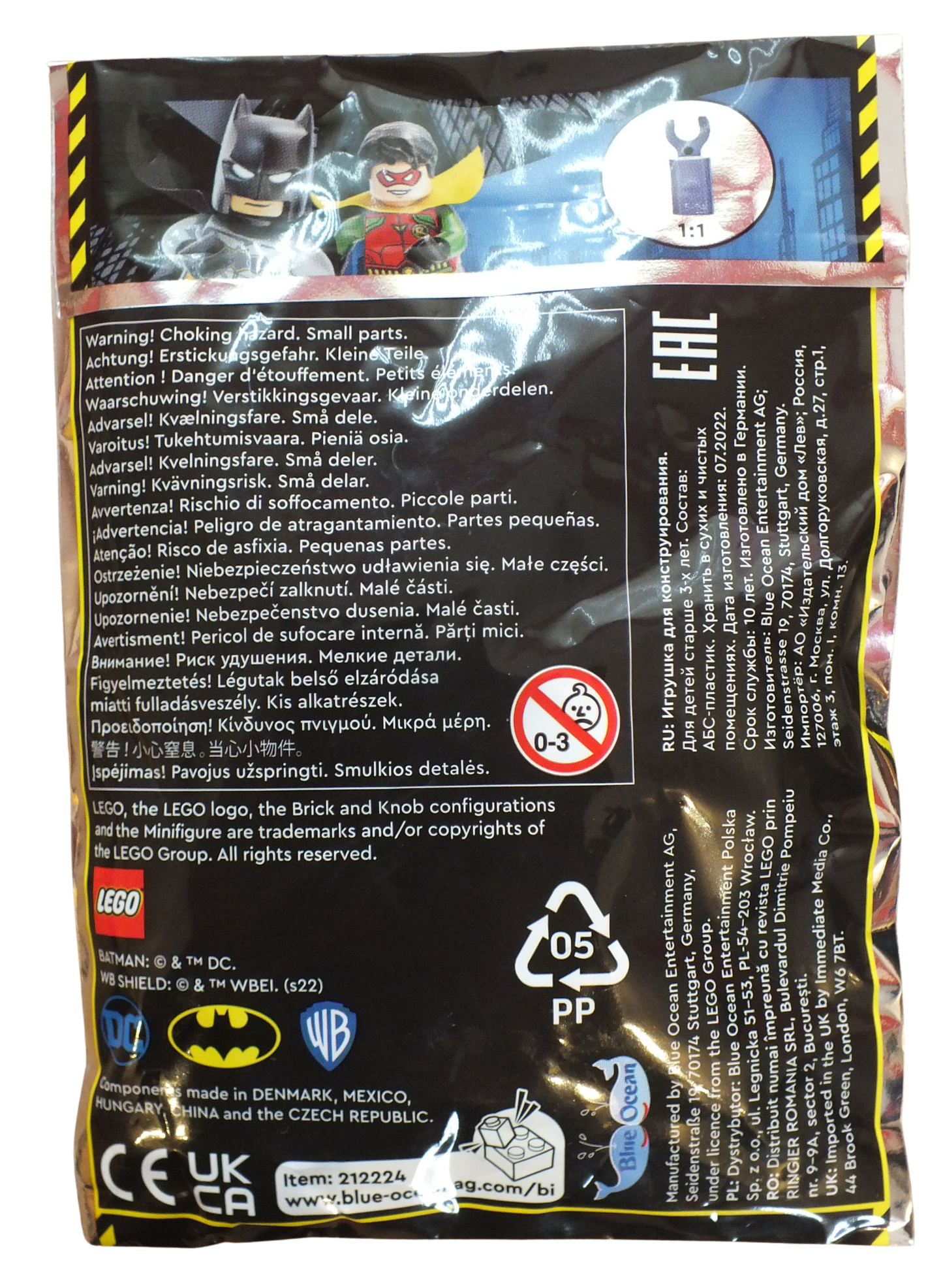 LEGO® DC Batman and Jetski Foil Pack 212224 - Bits and Blocks