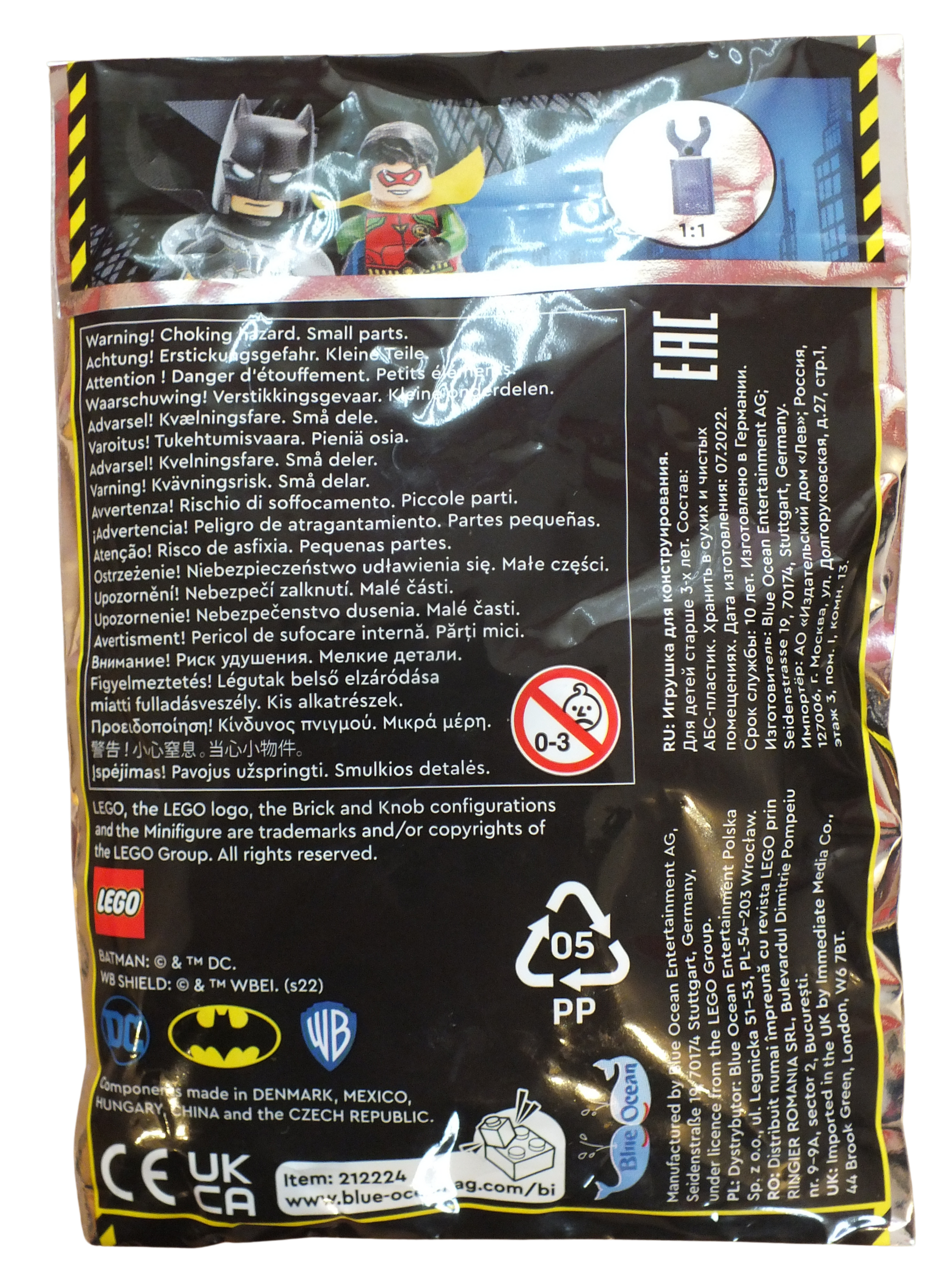 LEGO® DC Batman and Jetski Foil Pack 212224 - Bits and Blocks