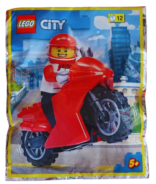LEGO® CITY Sam Speedster Motorcycle Foil Pack 952203