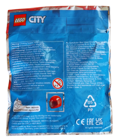 LEGO® CITY Sam Speedster Motorcycle Foil Pack 952203 - Bits and Blocks