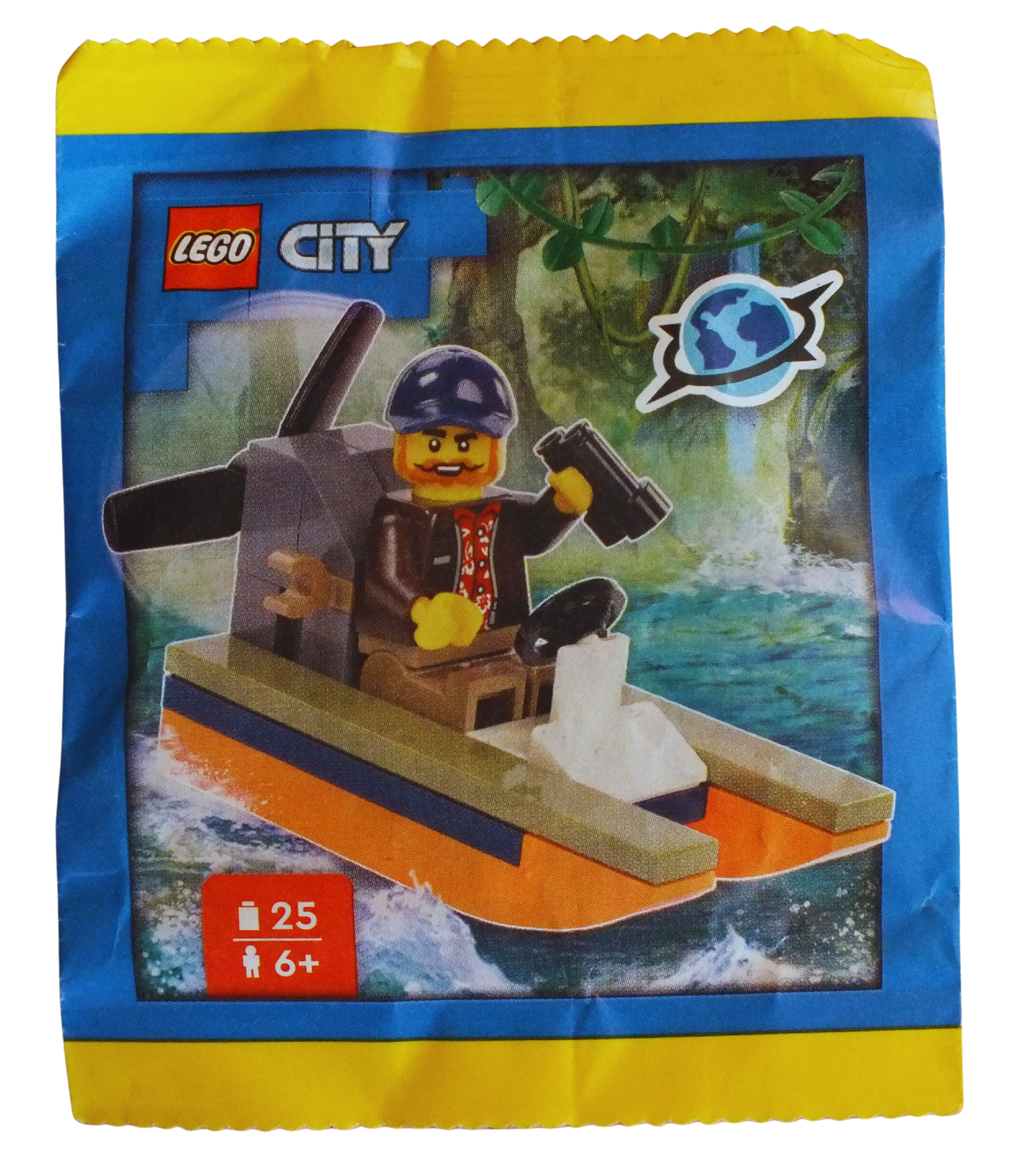 LEGO® CITY Jungle Explorer with Swamp Boat Paper Pack 952509 - Bits and Blocks