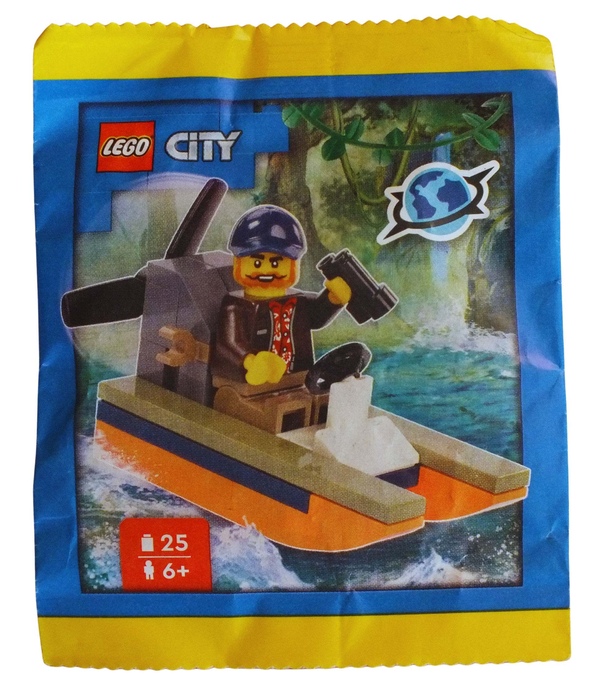 LEGO® CITY Jungle Explorer with Swamp Boat Paper Pack 952509 - Bits and Blocks