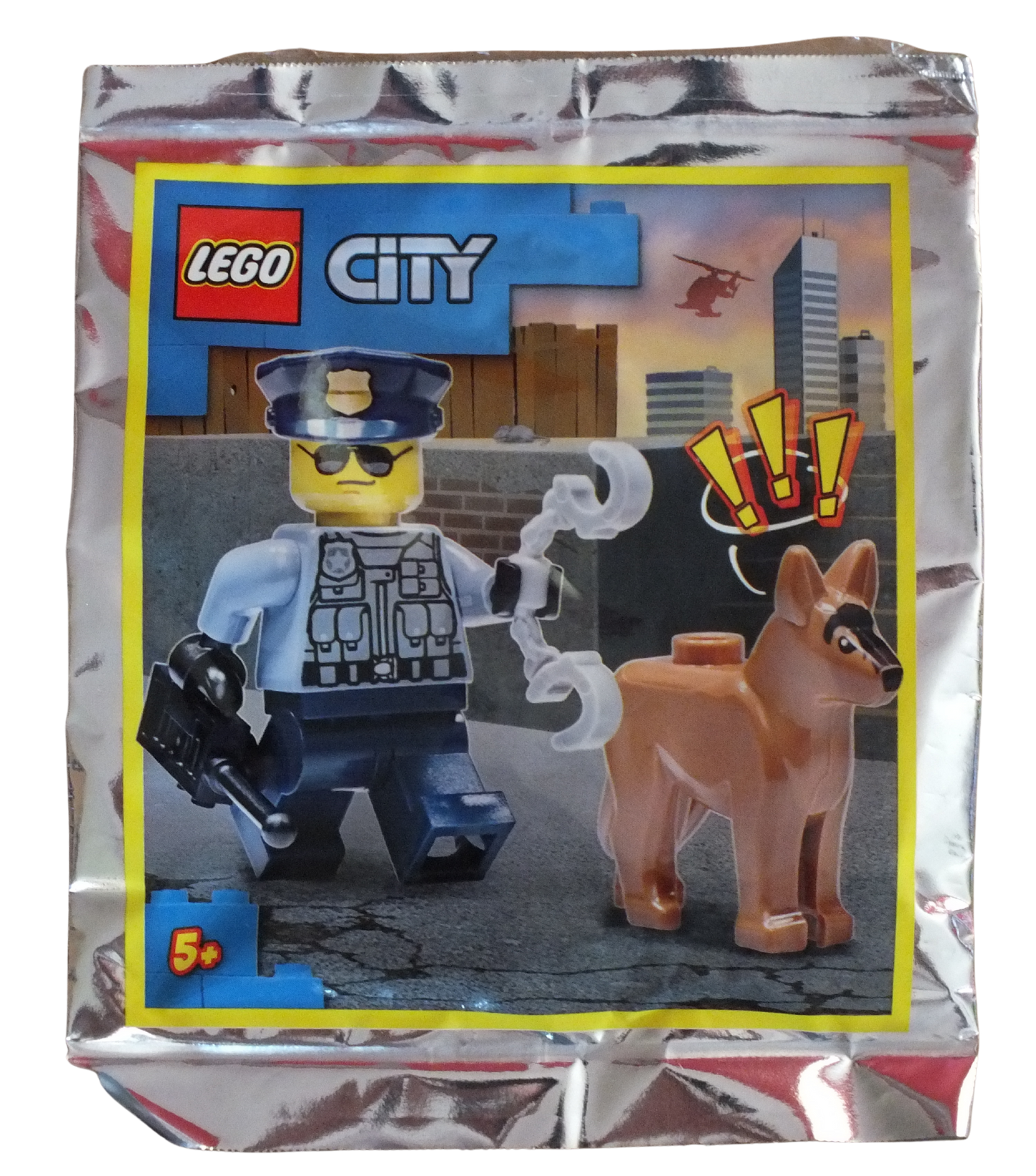 LEGO® CITY Police Officer And Police Dog Foil Pack 952109 - Bits and Blocks