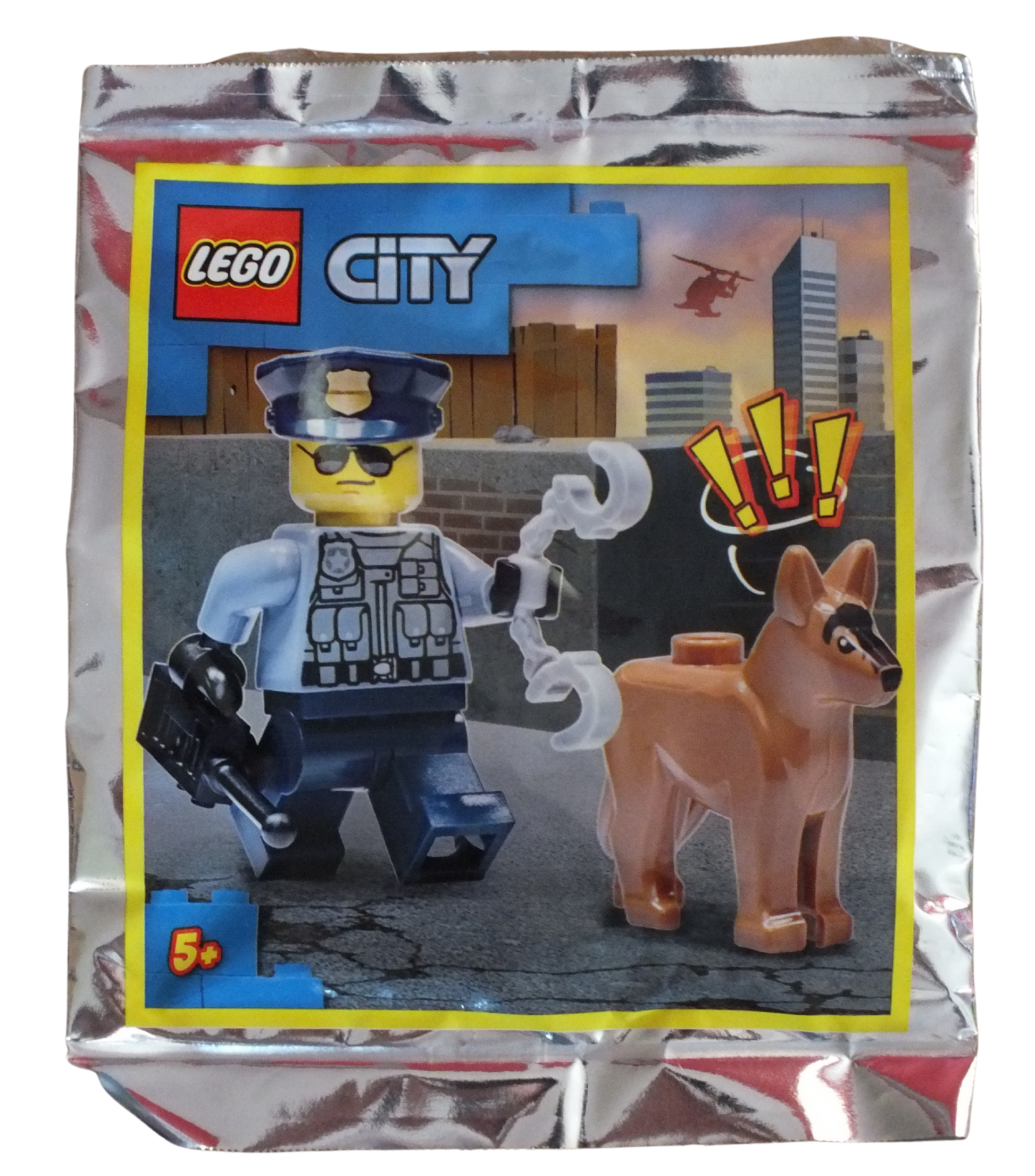 LEGO® CITY Police Officer And Police Dog Foil Pack 952109 - Bits and Blocks
