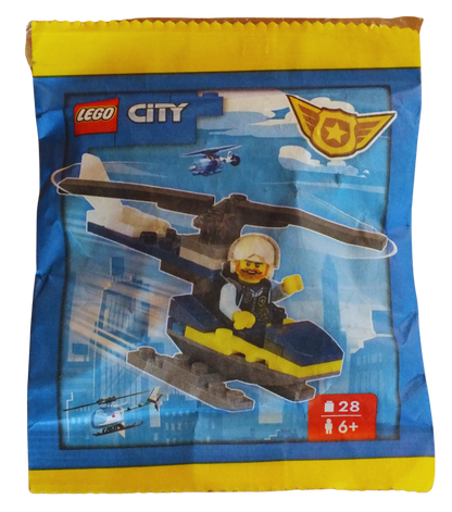 LEGO® CITY Policeman with Helicopter Paper Pack 952402 - Bits and Blocks