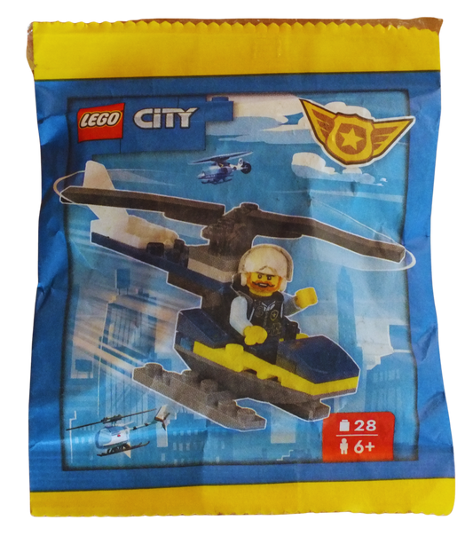 LEGO® CITY Policeman with Helicopter Paper Pack 952402 - Bits and Blocks