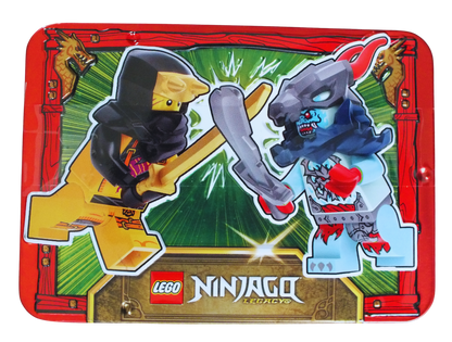LEGO® Ninjago Arin vs. Spectral Dragonian Scout Metal Tin 112506 - Bits and Blocks