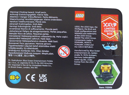 LEGO® Ninjago Arin vs. Spectral Dragonian Scout Metal Tin 112506 - Bits and Blocks