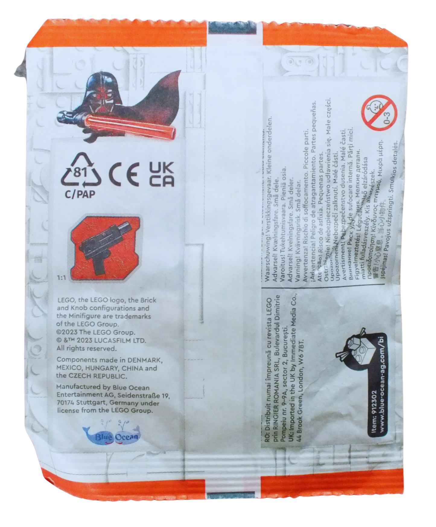 LEGO® Star Wars™ Bo-Katan Minifigure Paper Pack 912302