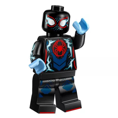 LEGO® Spider-Man Across the Spider-Verse 71050 collectible minifigure from Bits and Blocks, featuring Spider-Man in a dynamic pose.