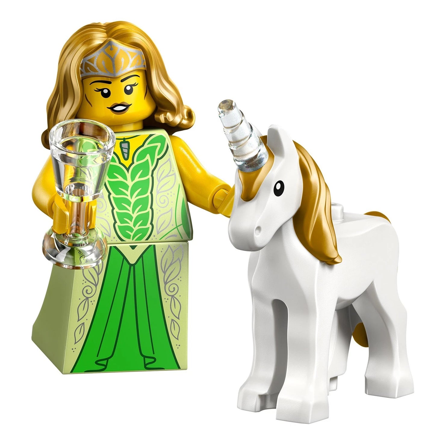 LEGO® Minifigure Series 29 elf collectible minifigure from Bits and Blocks with detailed green elf costume and accessories