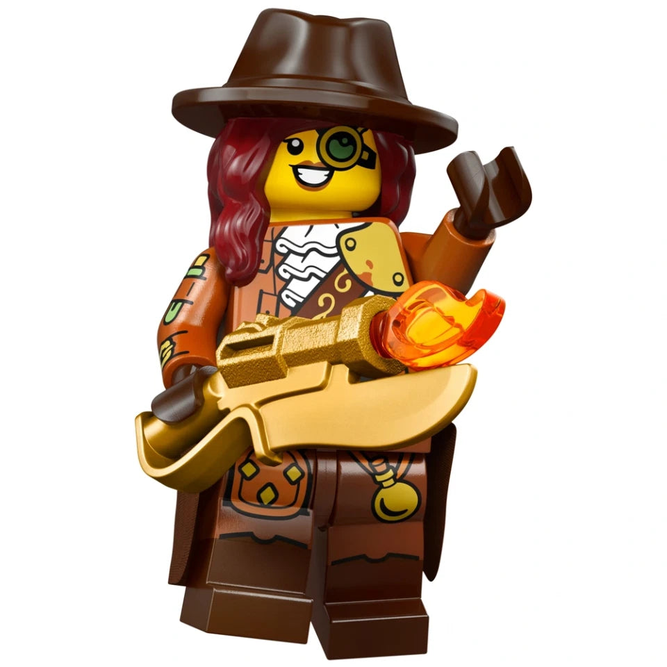 Bits and Blocks LEGO® Minifigure Series 29 hunter collectible minifigure with detailed accessories and classic LEGO design.