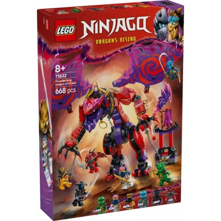 LEGO® NINJAGO Thunderfang Dragon of Chaos 71832 - Bits and Blocks