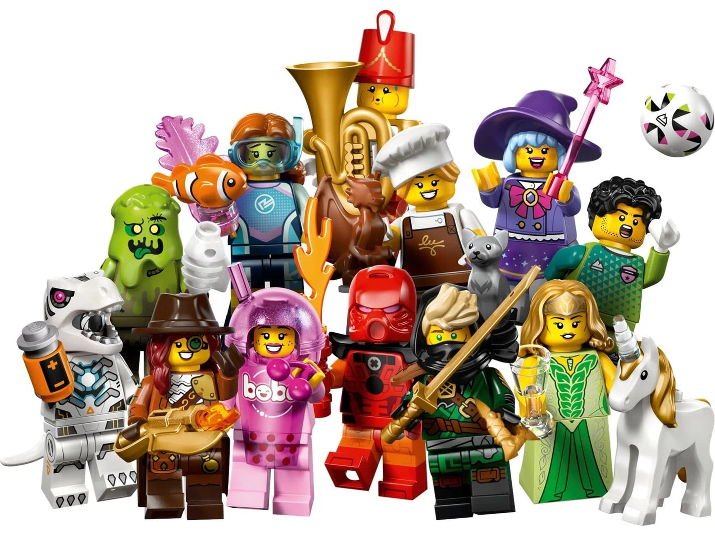 LEGO® Minifigure Series 29 collectible minifigure from Bits and Blocks, featuring detailed LEGO character with colorful accessories.