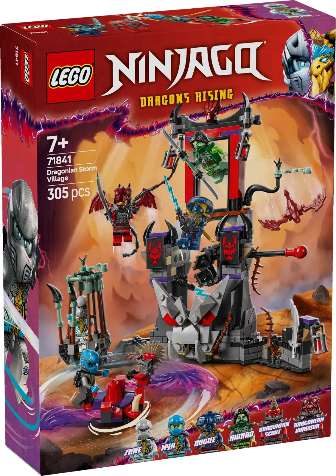 LEGO® NINJAGO - Dragonian Storm Village 71841 - Bits and Blocks
