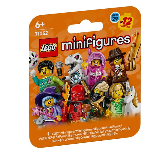 LEGO® Minifigure Series 29 collectible minifigure from Bits and Blocks, featuring detailed character design and colorful accessories.